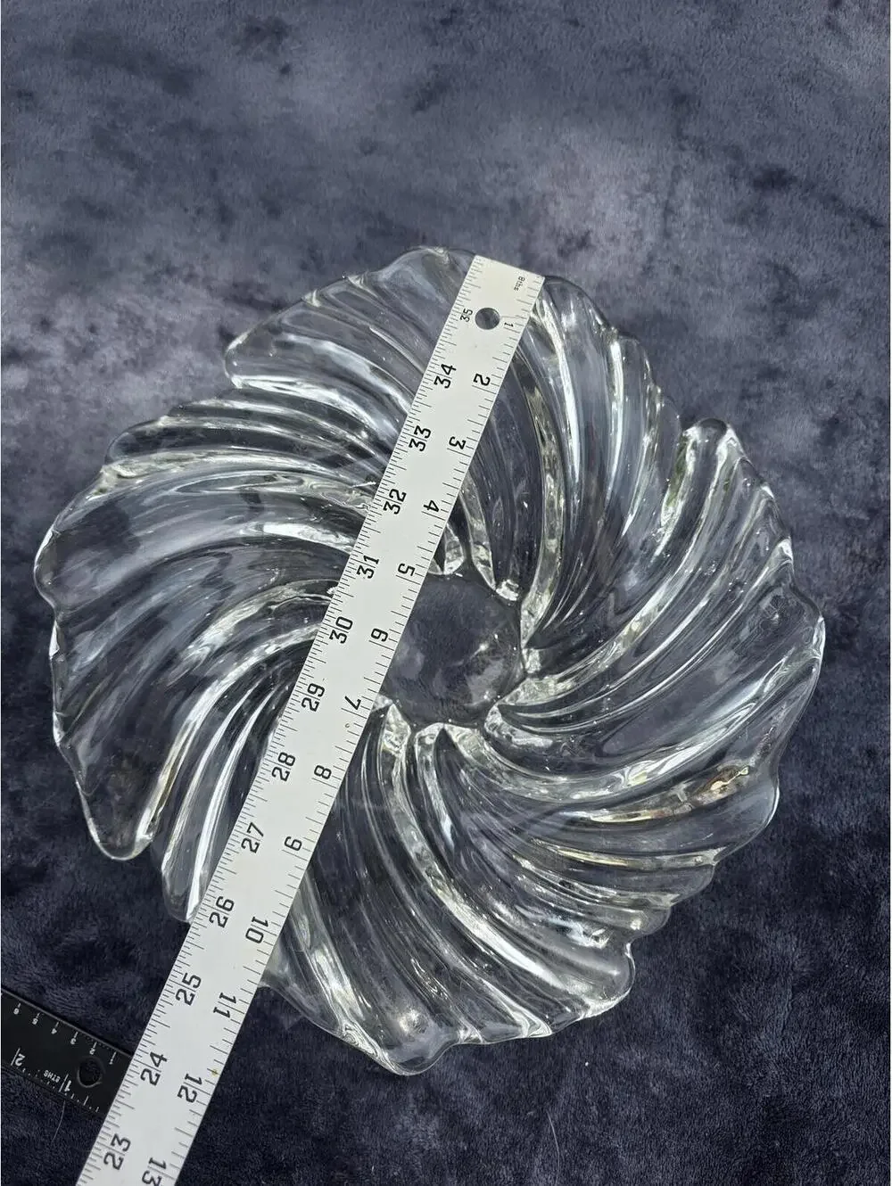 Mikasa Belle Epoque Crystal Centerpiece Bowl 10.5